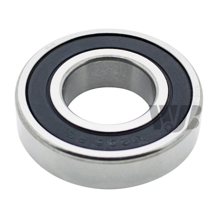 Wjb Conrad Type 2-Seals Bearing, Rb6206-2Rs RB6206-2RS